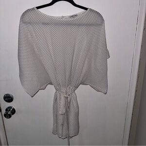 Charlotte Russe poka dot romper